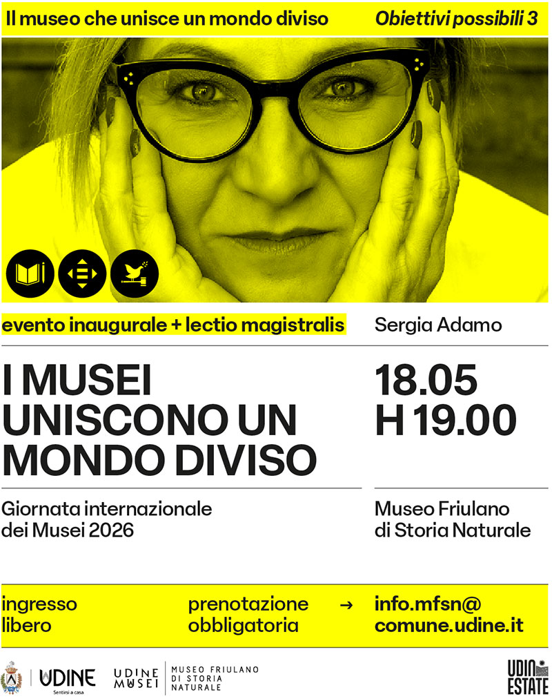 Locandina dell'evento I Musei uniscono un mondo diviso