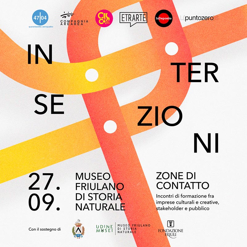 Particolare della locandina di "Intersezioni"