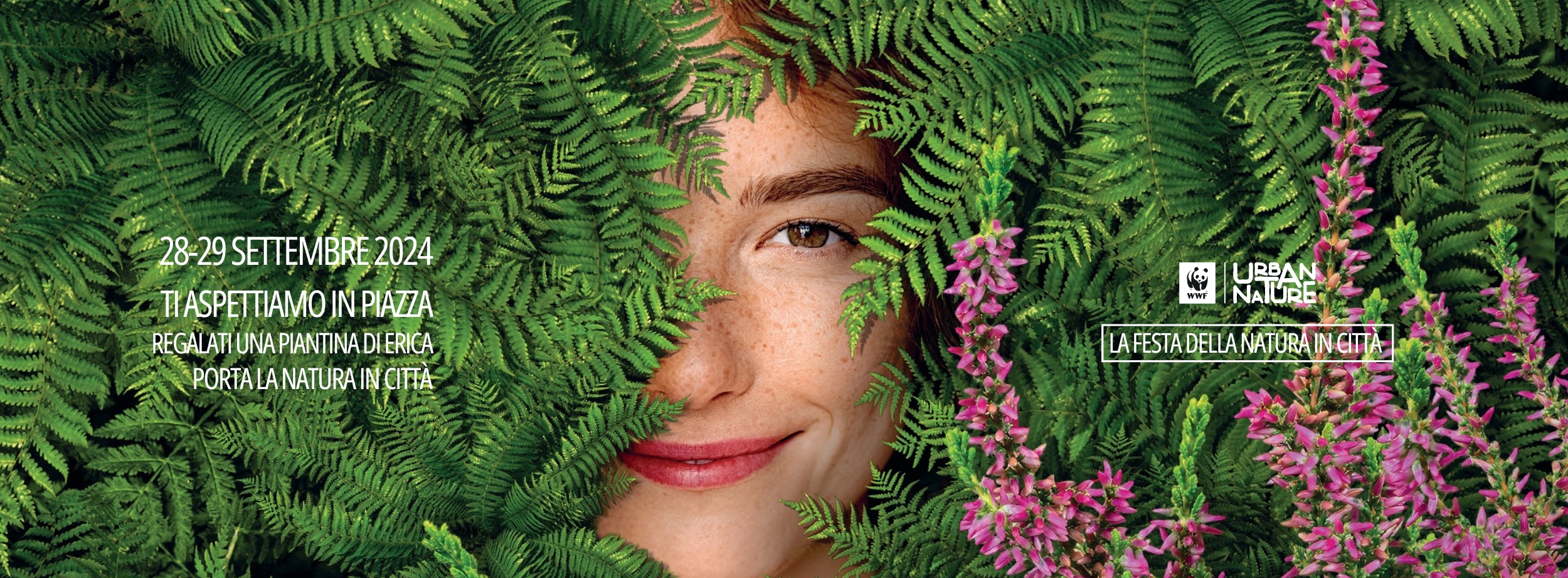 Locandina Uban nature 2024 La festa della natura in città