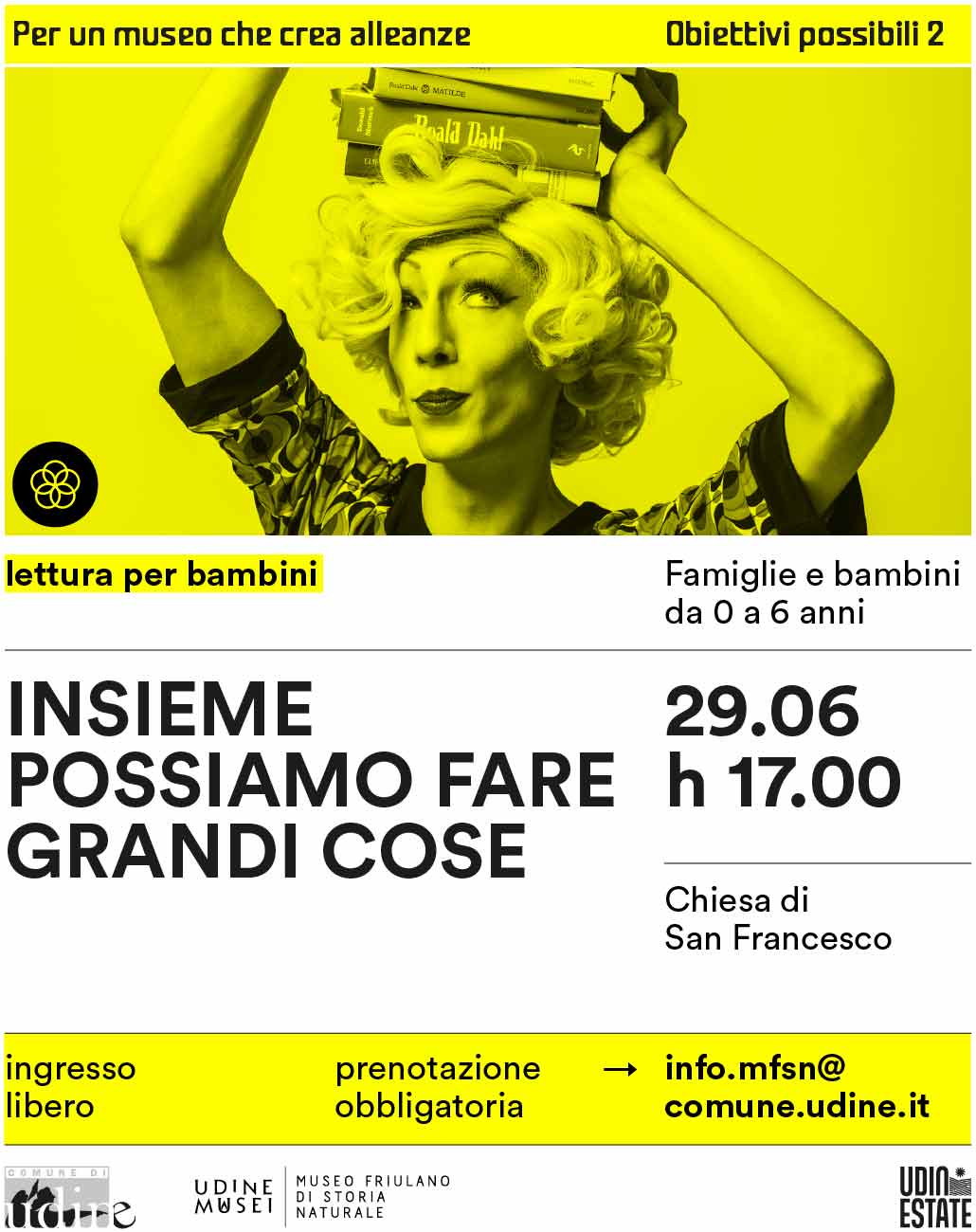 Insieme possiamo fare grandi cose - 29.06 ore 17.00 - Chiesa di San Francesco